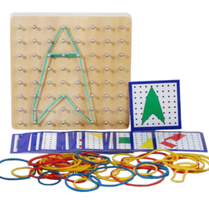 Montessori GeoBoard GummiBoard aus Holz