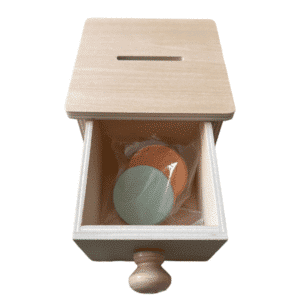 Montessori coin box