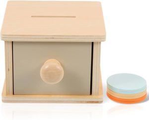 Montessori coin box